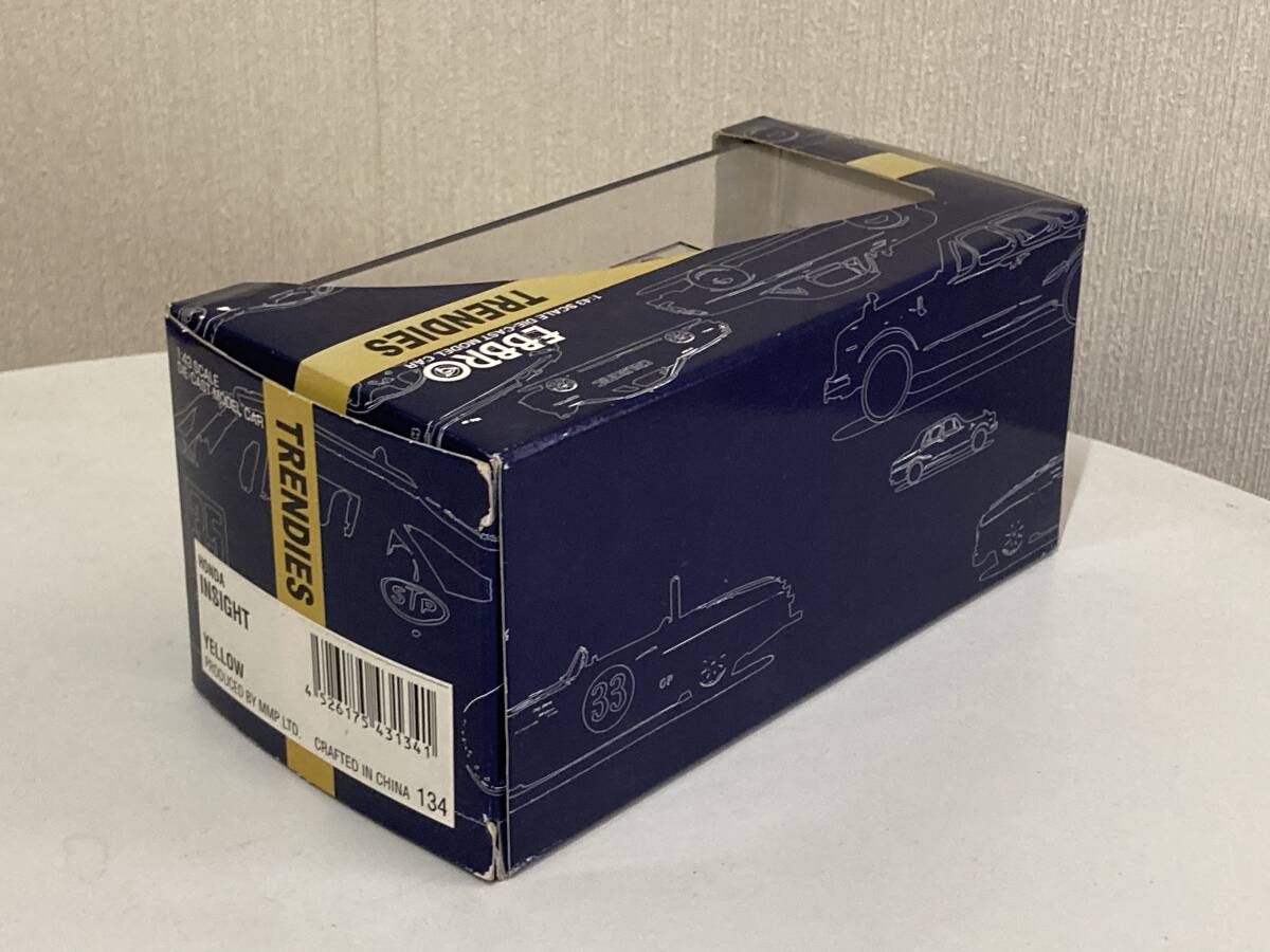 送料無料 1/43 エブロ EBBRO  ホンダ インサイト HONDA INSIGHT ミニカー 模型 Hondaの画像3