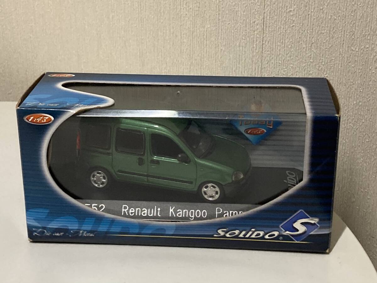 送料無料　ソリド　ルノーカングー　1/43 ミニカー　solid Renault Kangoo_画像1