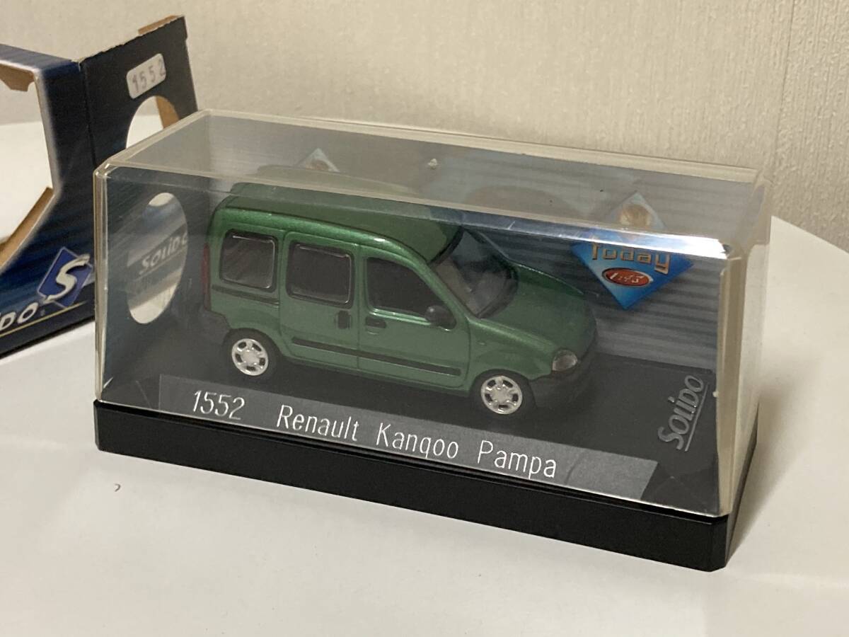 送料無料　ソリド　ルノーカングー　1/43 ミニカー　solid Renault Kangoo_画像6