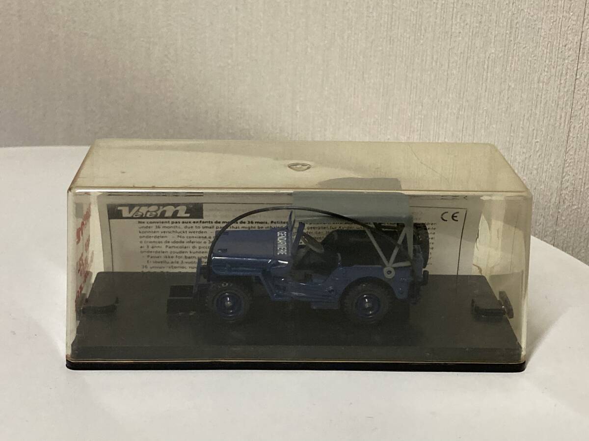  free shipping Solido be Lem Jeep canopy attaching Jeep GENDARMERIE France state ... Police car navy blue color 1/43 minicar solid