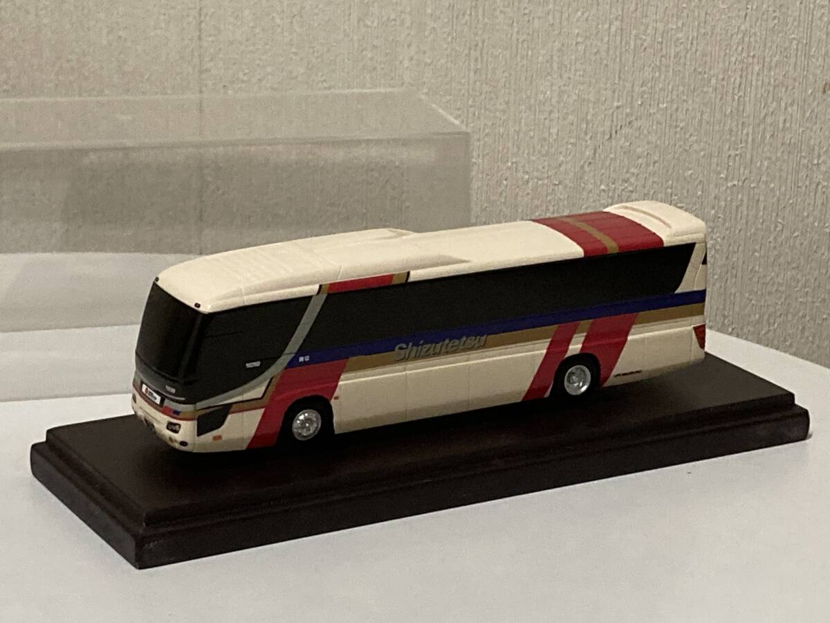 送料無料 1/80 アドウィング 静岡鉄道バス しずてつジョイステップバス 日野セレガ 模型 ミニカー バスの画像2
