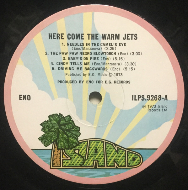 【KHONKA KLUB /カナダ入荷 /即決】Eno / Here Come The Warm Jets /ピンズ/ピンバッジ/Brian Eno/Robert Fripp /アンビエント(kk-b-09)の画像6