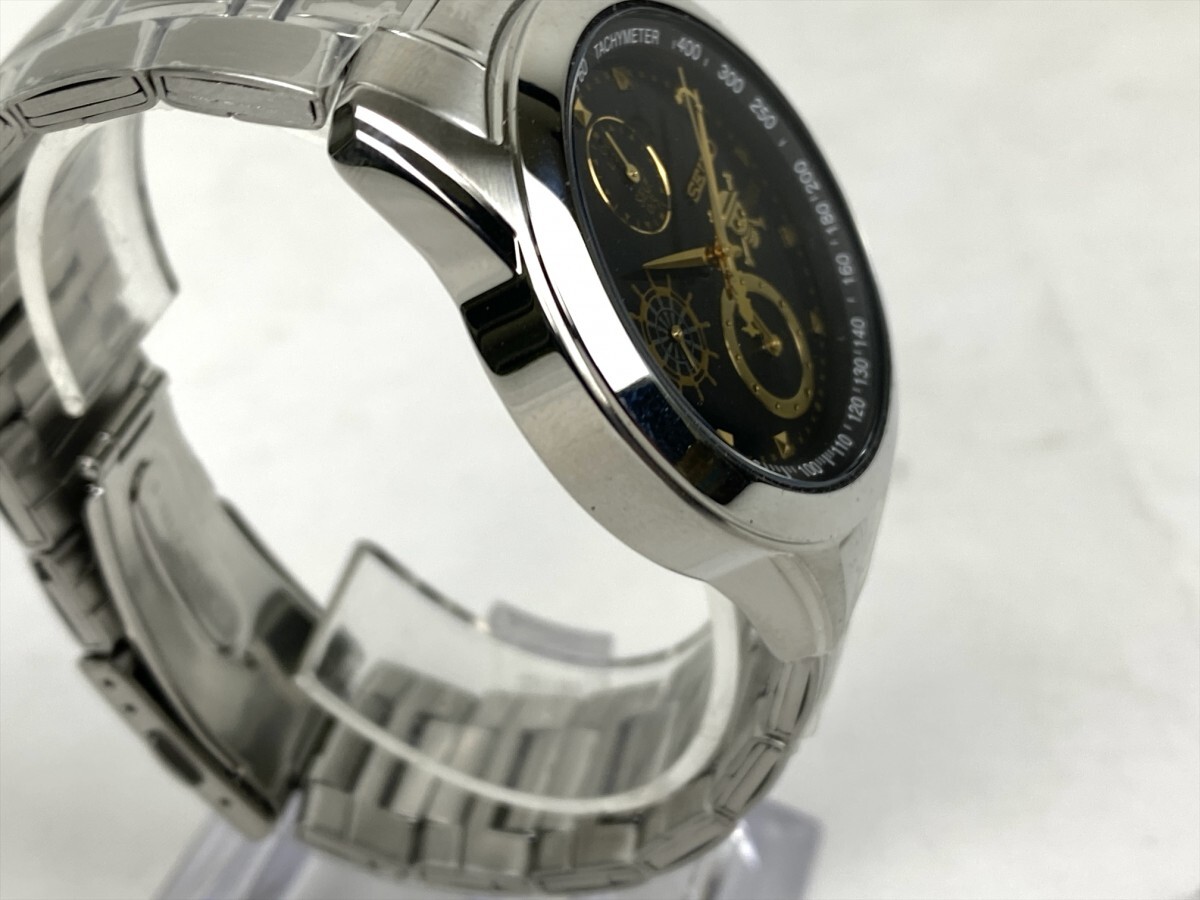 【未使用品】SEIKO セイコー ワンピース 15周年記念コラボ 7T92-HASO 5000本限定 メンズ腕時計 箱 稼働品 C887 (4712)_画像3