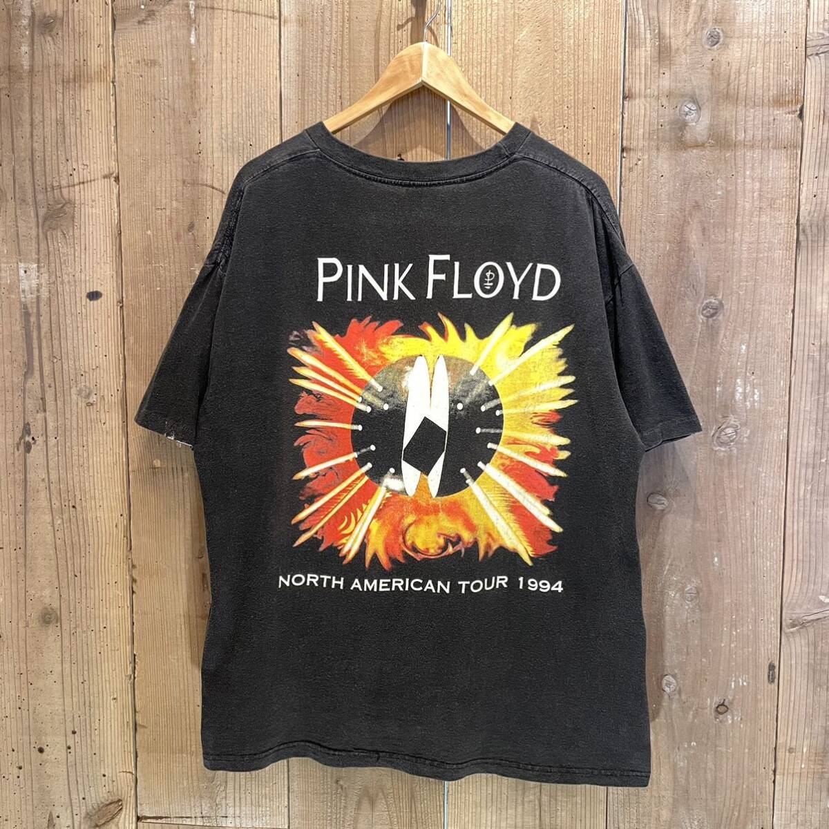 【サイズ XL】 1994 USA製 ピンクフロイド ツアー Tシャツ ビンテージ アメリカ古着 90s PINK FLOYD バンドT バンT ロック BROCKUMの画像2