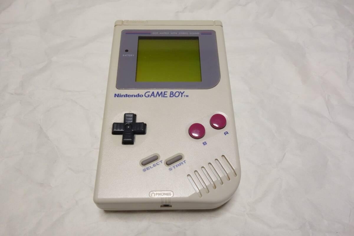 任天堂 ゲームボーイ DMG-01 グレー 本体のみ 外観綺麗ですがジャンク品の画像1