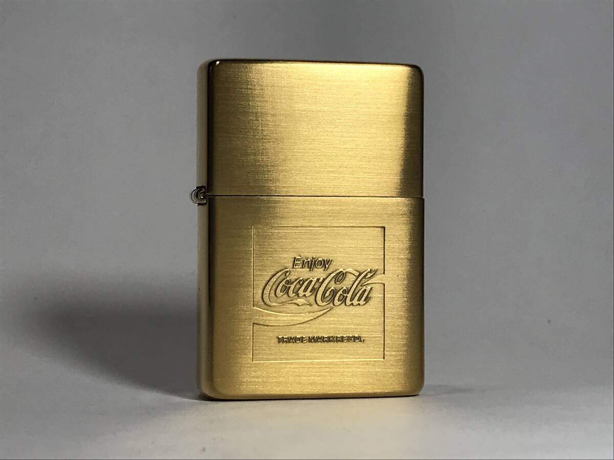 (055) ★ 未使用 ZIPPO ジッポ ★ 1996年製 ★ コカコーラ ★ Coca-Cola ★ の画像3