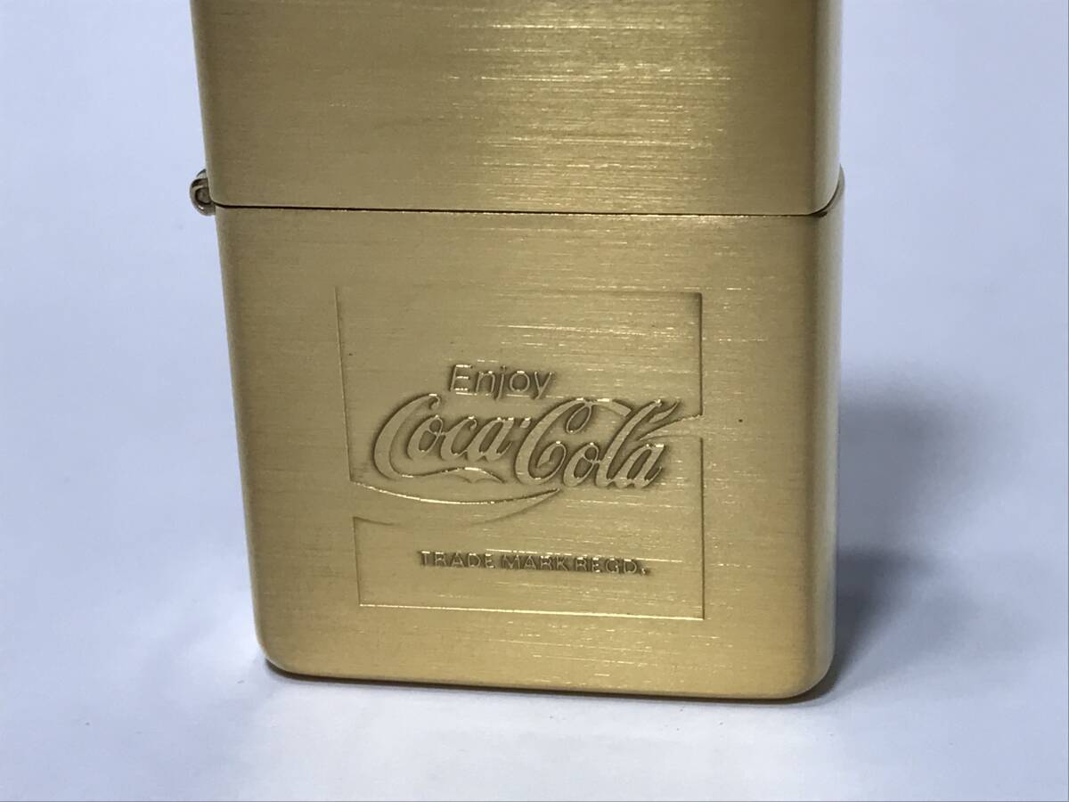 (055) ★ 未使用 ZIPPO ジッポ ★ 1996年製 ★ コカコーラ ★ Coca-Cola ★ の画像10