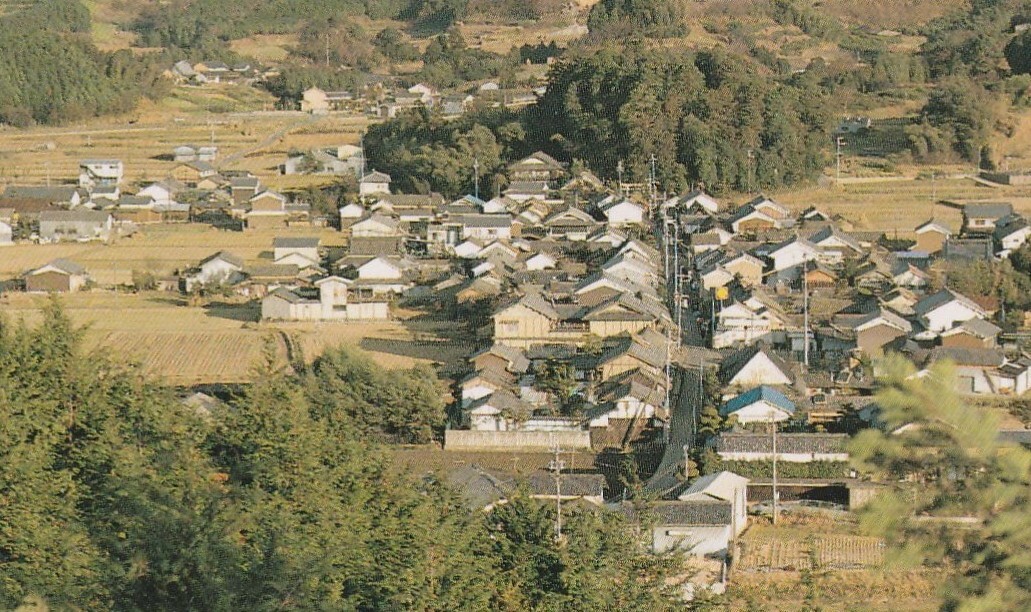 ☆◎奈良県明日香村 ◎【甘樫丘】からの【全景】◇絵葉書◇奈良県◇_画像3