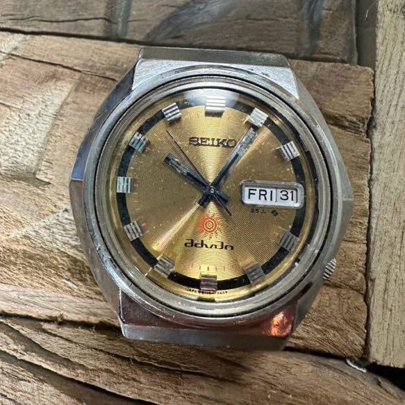 稼働品 セイコー アドバン　Ref.6106-7570 1973年製　ヴィンテージ　自動巻き デイデイト SEIKO コレクター収集品
