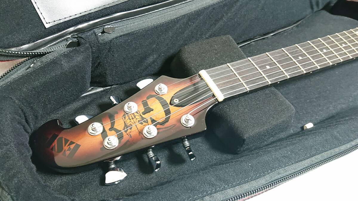 ESP RODEOholic eZ burst　GRANRODEO e-ZUKA 飯塚昌明 モデル ギター Seymour Duncan Sperzel ロックペグ セミハードケース_画像2
