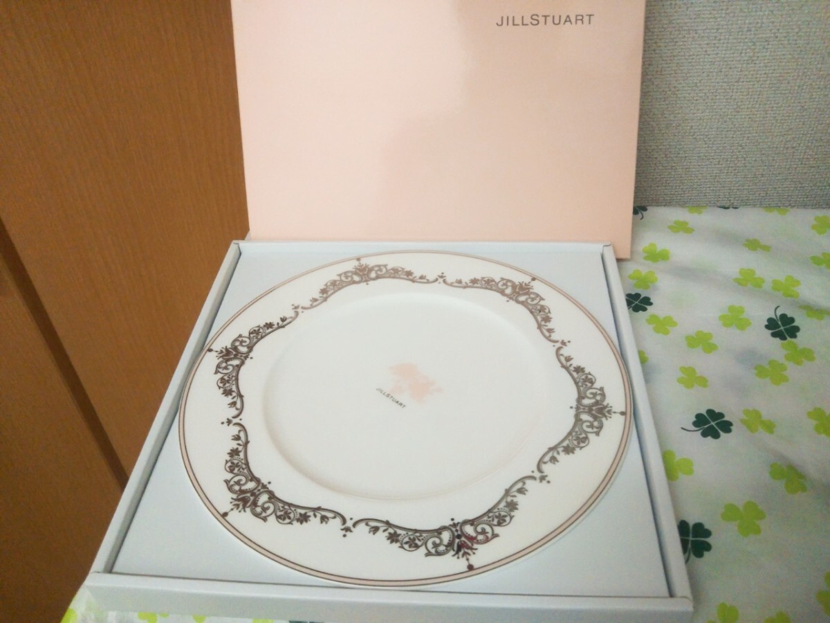 JILLSTUART ジルスチュアート アクセント プレート ホワイト ピンク ノリタケ ナルミ 食器の画像1