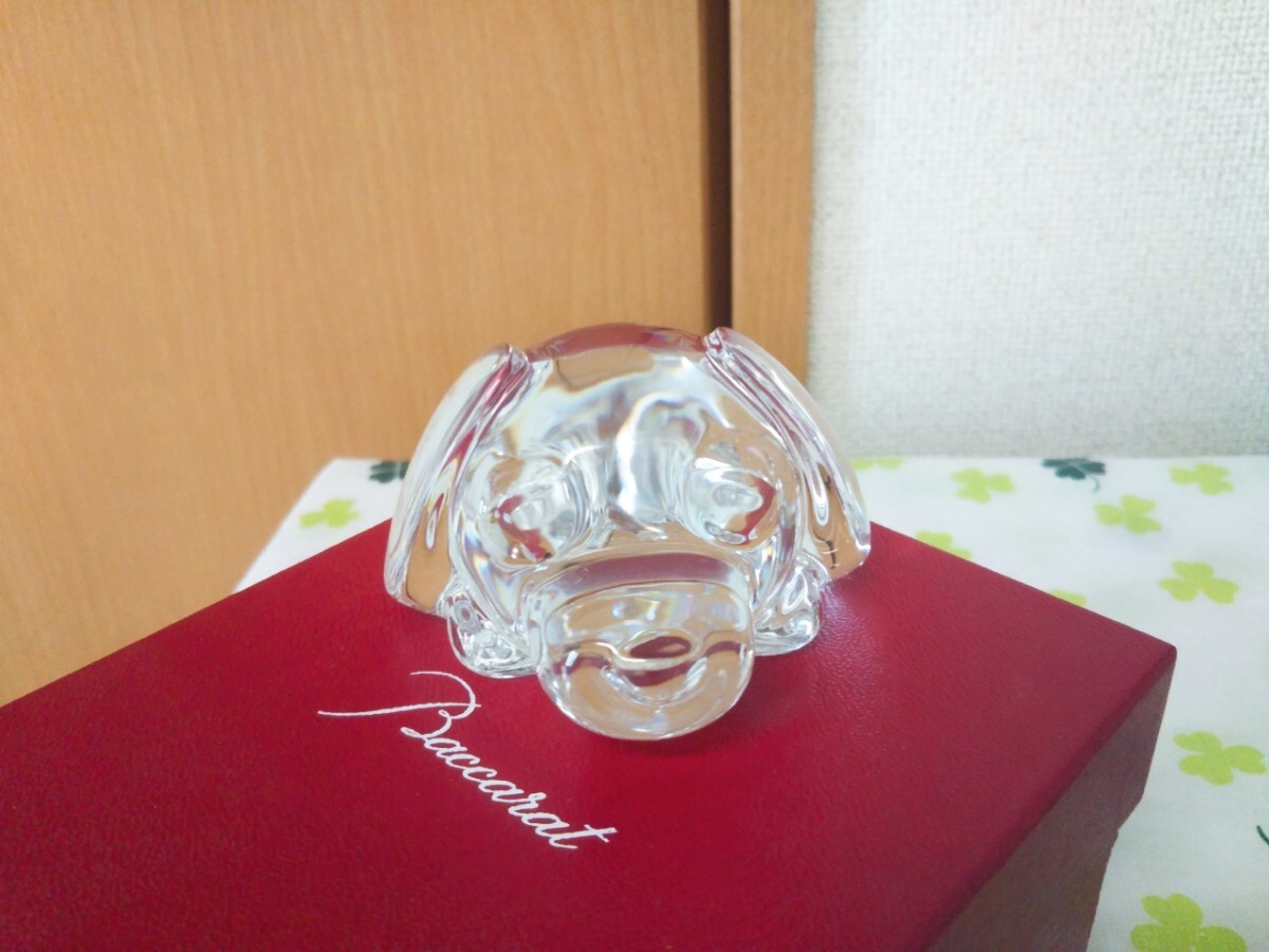 バカラ Baccarat お茶犬 ドッグ 伊藤園 置物 インテリア ガラス バカラ Baccarat お茶犬 ドッグ 伊藤園 置物 インテリア ガラス