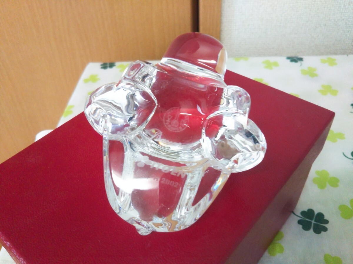 バカラ Baccarat お茶犬 ドッグ 伊藤園 置物 インテリア ガラス バカラ Baccarat お茶犬 ドッグ 伊藤園 置物 インテリア ガラス