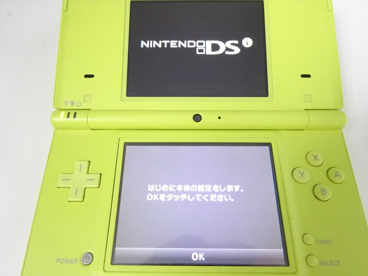 Nintendo　Nintendo DS i　ライムグリーン　TWL-001　中古_画像3