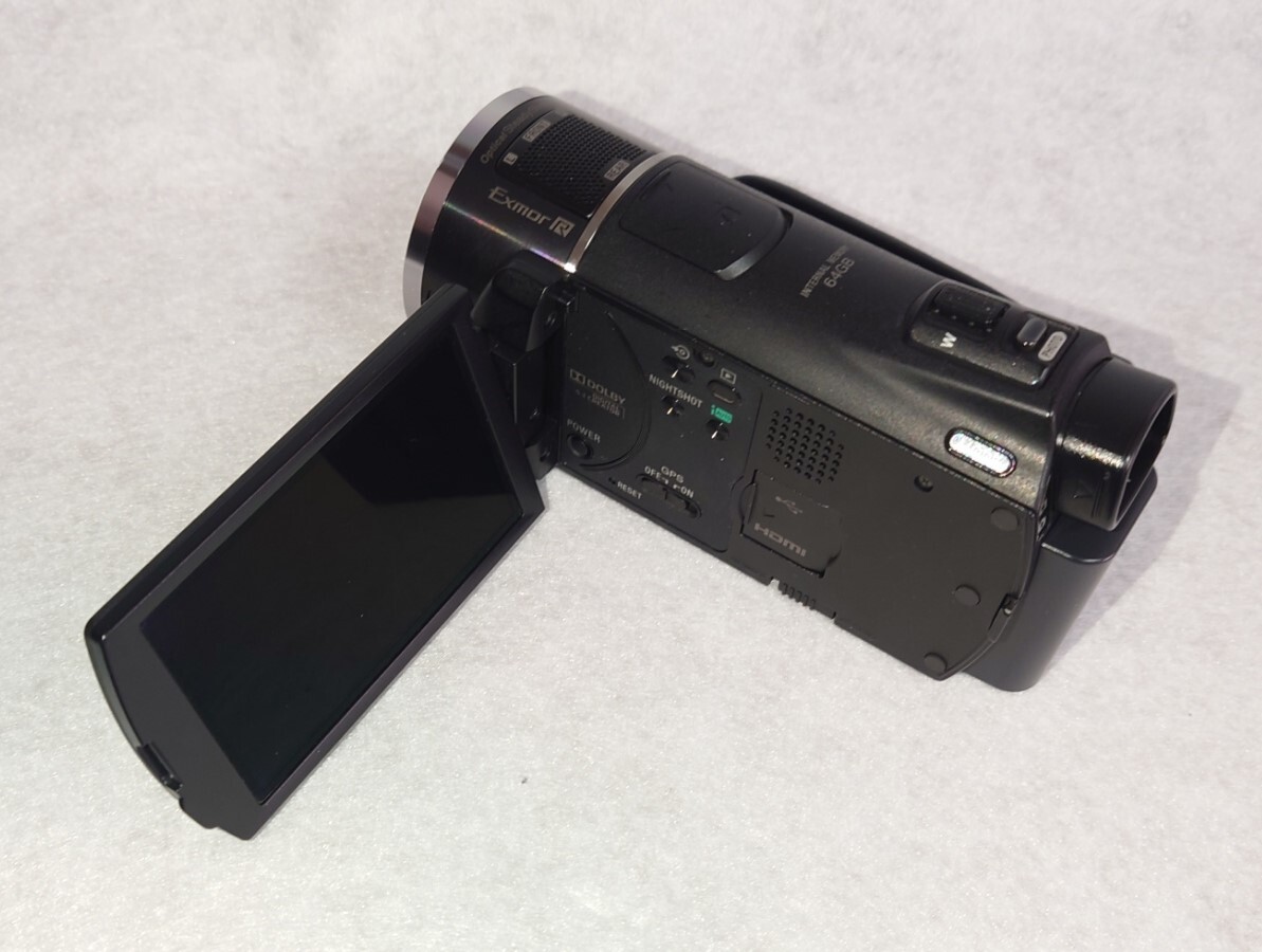 ☆SONY ソニー AVCHDカムコーダー「HXR-MC50J」64GB/美品/動作確認済み！_画像8