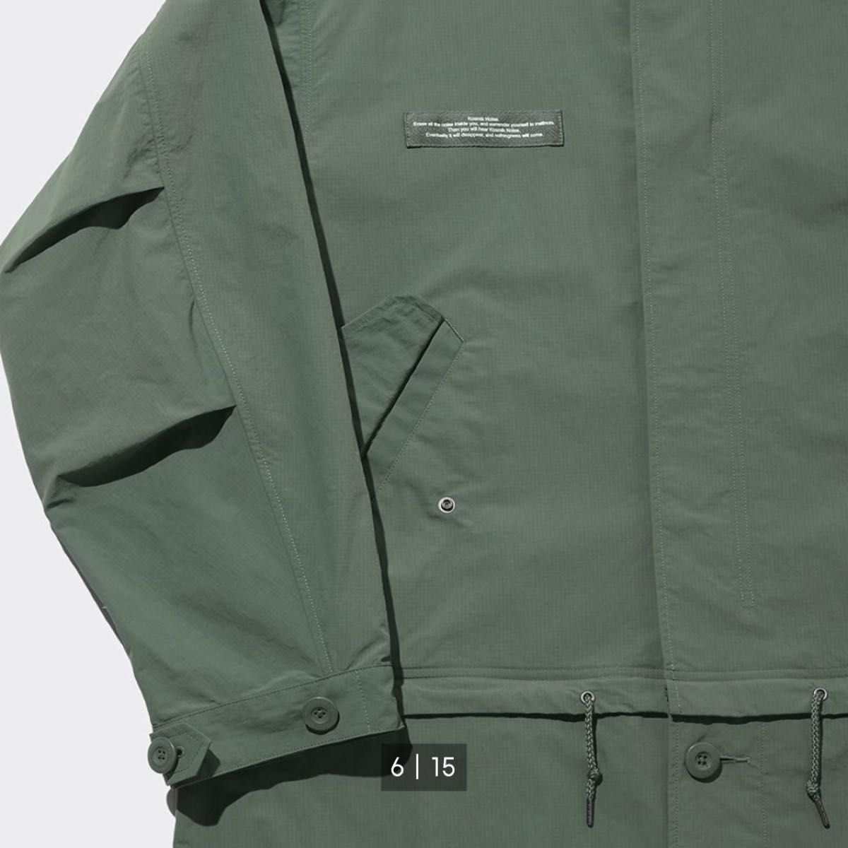 新品未使用】gu×UNDERCOVER アンダーカバー 2WAYオーバーサイズ 新品未使用】gu×UNDERCOVER アンダーカバー 2WAYオーバーサイズ
