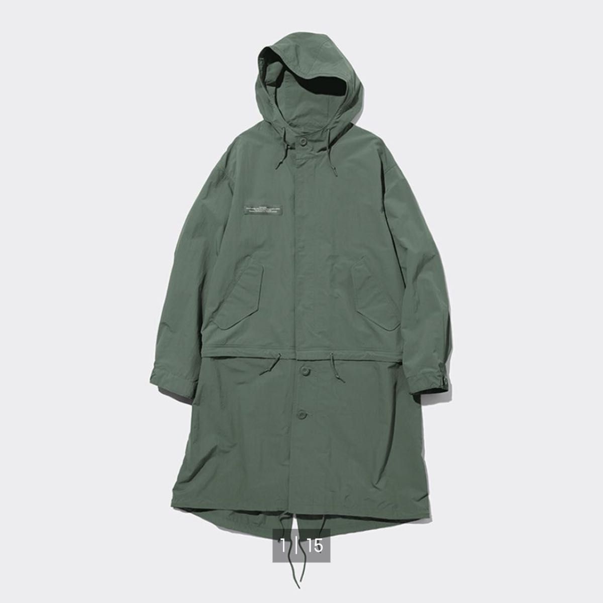 新品未使用】gu×UNDERCOVER アンダーカバー 2WAYオーバーサイズ 新品未使用】gu×UNDERCOVER アンダーカバー 2WAYオーバーサイズ