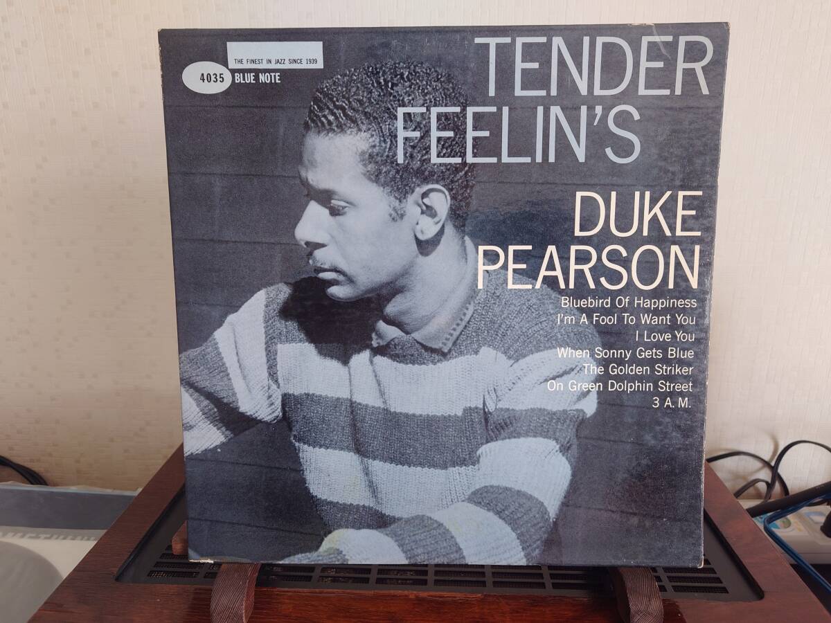 DUKE PEARSON /TENDER FEELIN’S/ BLUE NOTE ４０３５完オリ盤！！の画像1