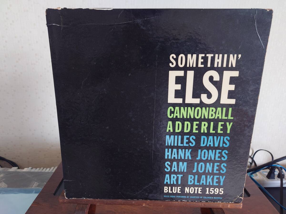 CANNONBALL ADDERLEY/ SOMETHIN’ ELSE/ BLUE NOTE 1595 明朝体 完オリ盤！！の画像1