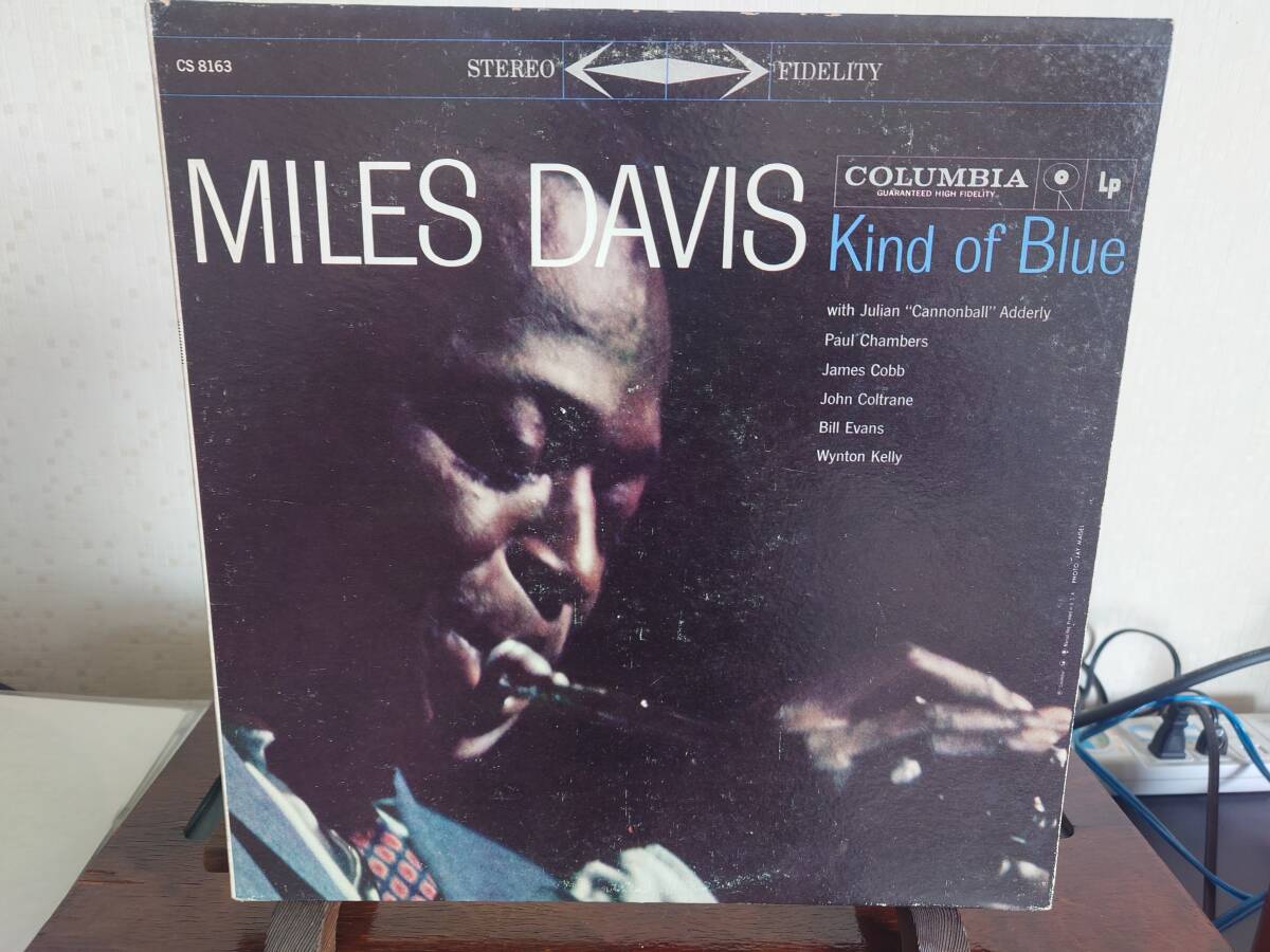 MILES DAVIS/ Kind of BLUE/ COLUMBIA CS8163 STEREO オリジナル盤！！の画像1