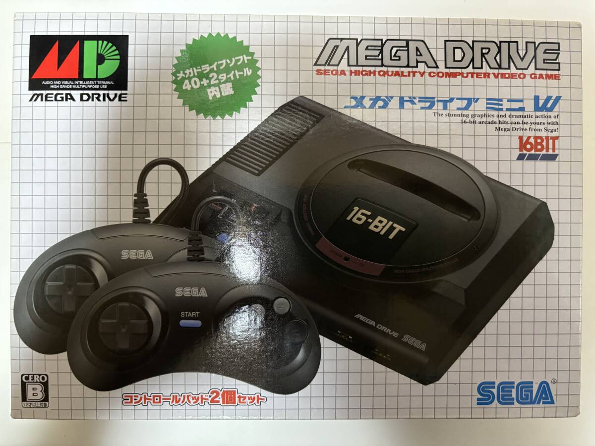 SEGA メガドライブミニW+メガドラタワーミニ2点セットの画像1