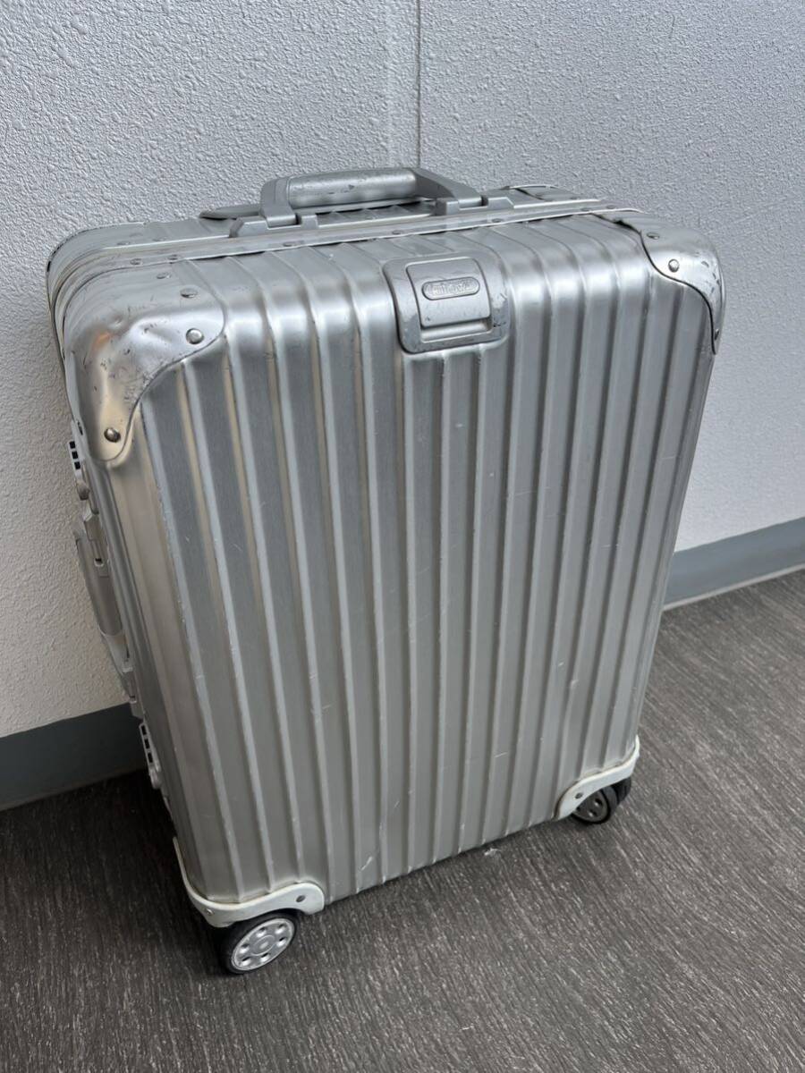 RIMOWA リモワ920.56 トパーズ 4輪45L 旧ロゴドイツ製 (ORIGINAL TOPAS スーツケース) 中古即決_画像1