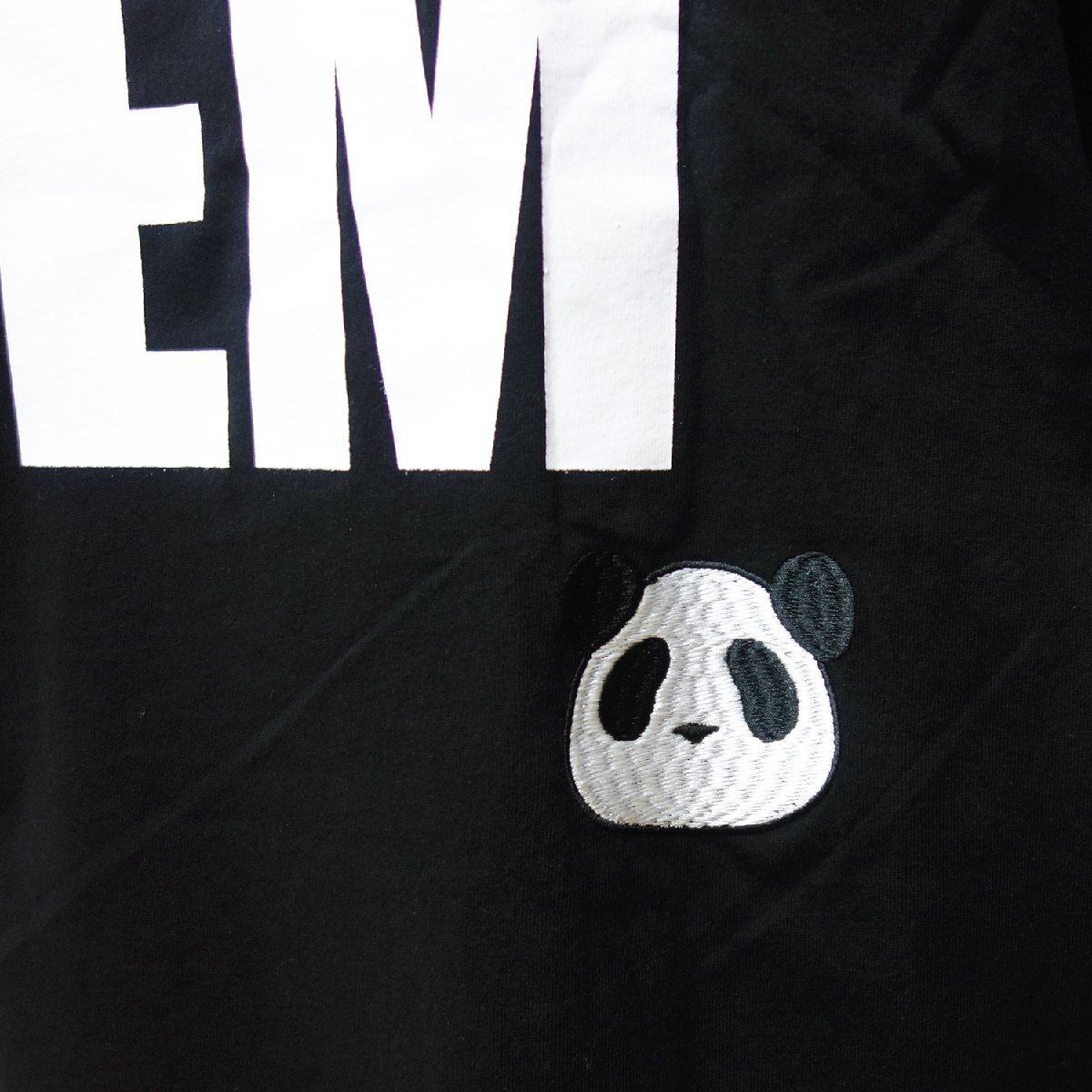送料無料 パンディエスタ L サイズ 554105 半袖 Tシャツ 黒 オーバーサイズ ビッグシルエット PANDIESTA JAPAN 半T パンダ 熊猫 メンズ JF_PANDIESTA パンディエスタ