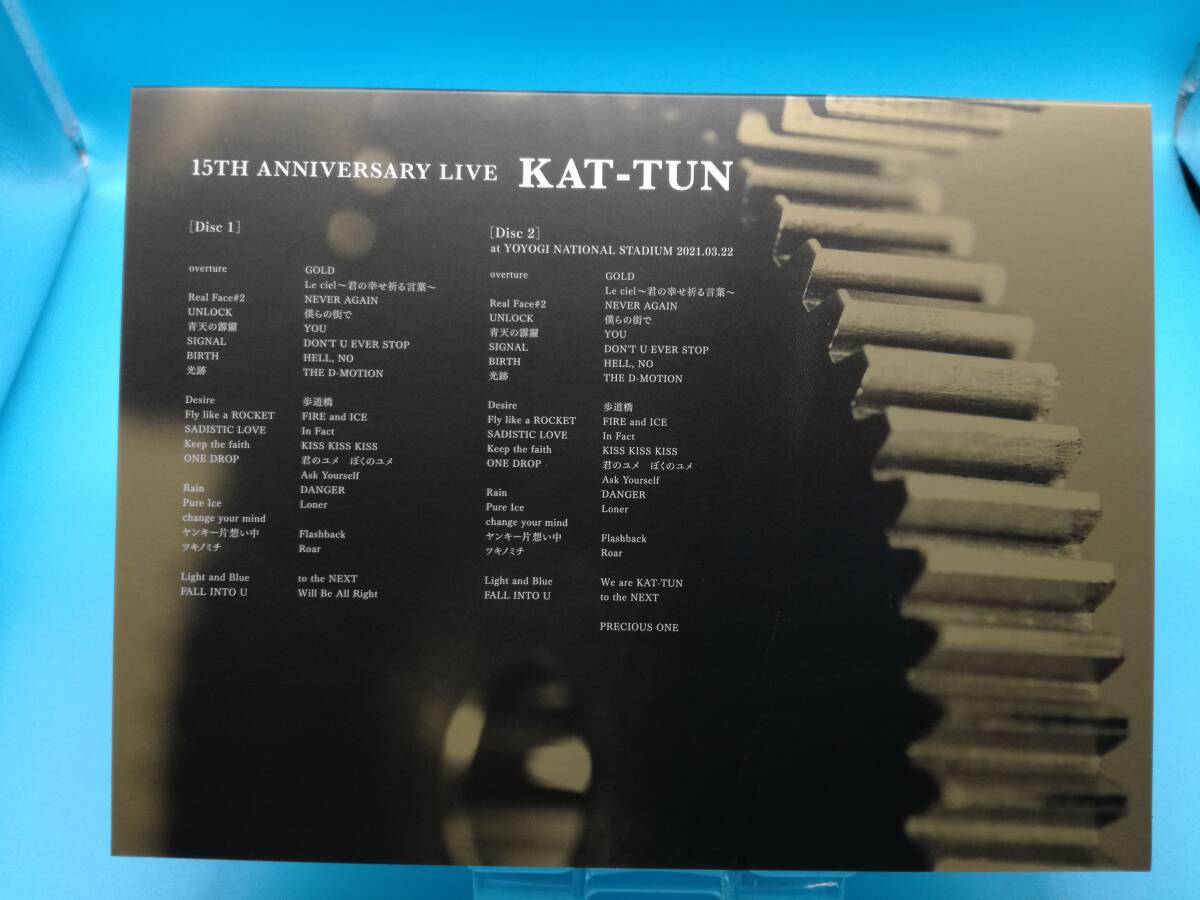 ■KAT-TUN 初回限定版 2Blu-ray 15TH ANNIVERSARY LIVE KAT-TUN_画像4