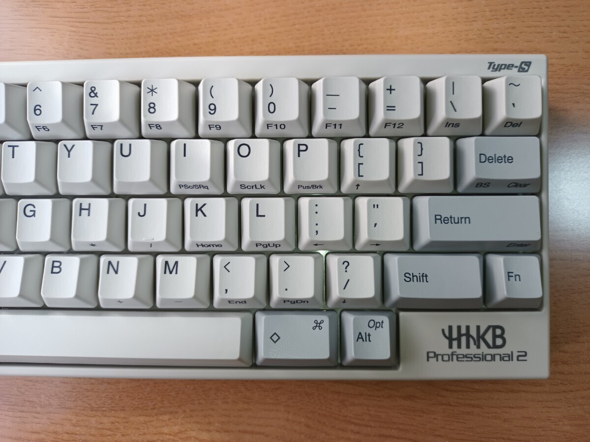 PFU HHKB Happy Hacking Keyboard Professional2 Type-S PD-KB400WS 英語 USBキーボード 静音 静電容量無接点 REALFORCE NiZの画像7