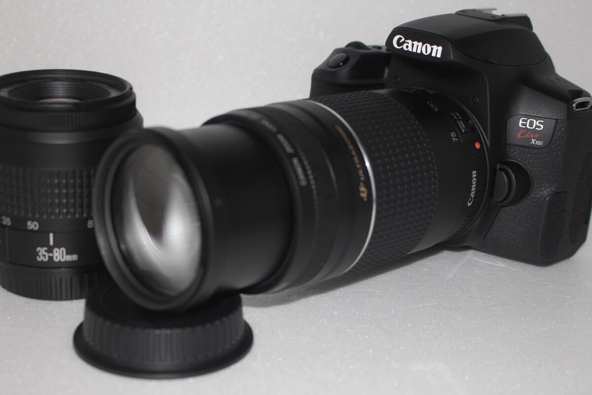 良品□到着後即使える□Canon EOS KISS X7 ボディ+EF-S 18-55mm 良品□到着後即使える□Canon EOS KISS X7 ボディ+EF-S 18-55mm