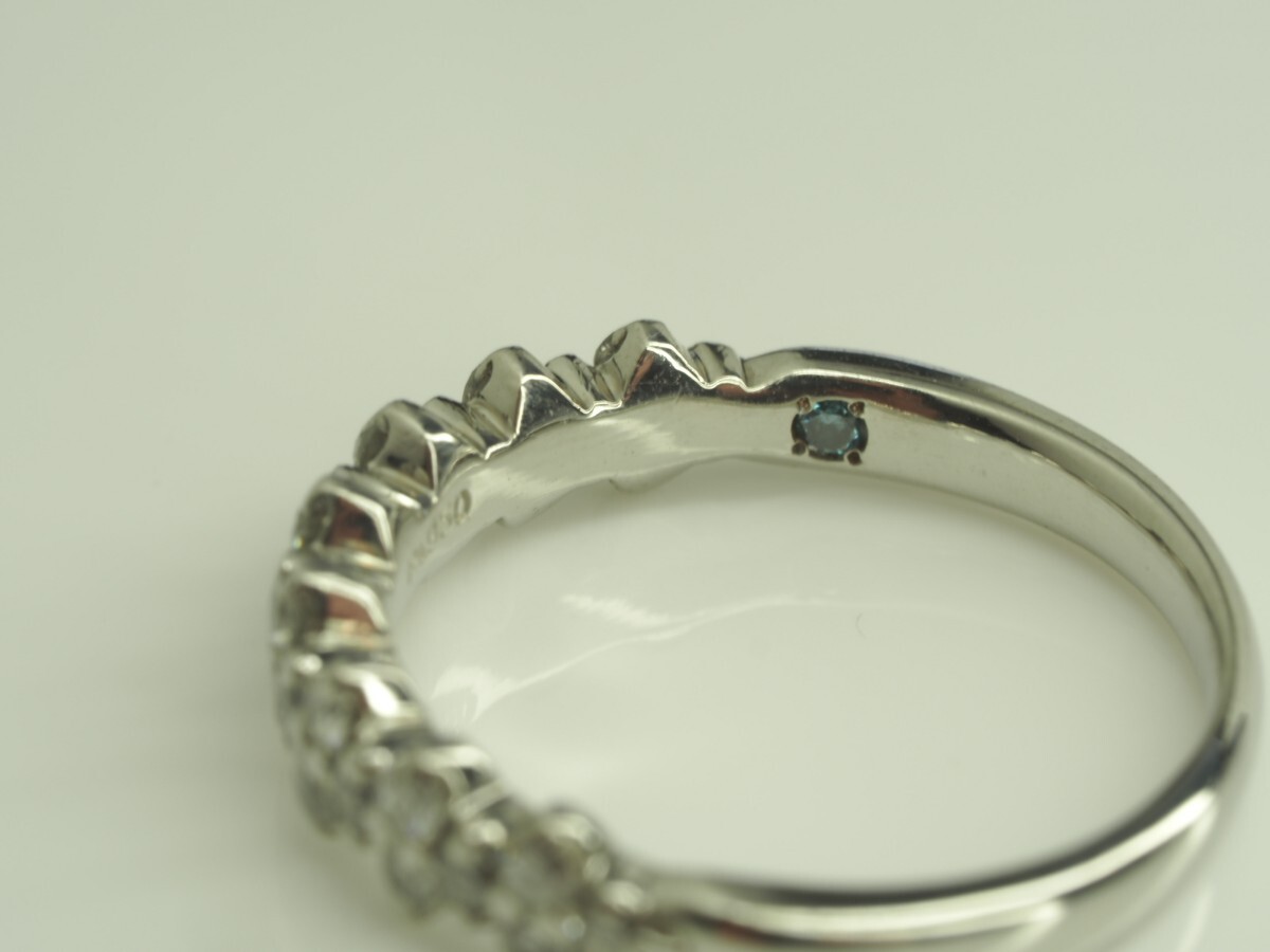 ●VENDOME ヴァンドーム　素敵な天然ダイヤモンドリング　指輪　Pt950 D0.35ct 7号　ご希望の方にヴァンドームの箱をお付け致します_画像6