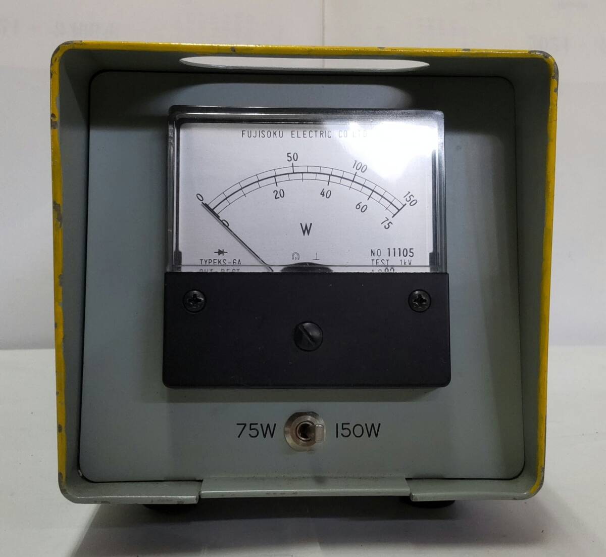 フジソク WD-207形 430MHz帯 ダミーロード 終端型電力計の画像1