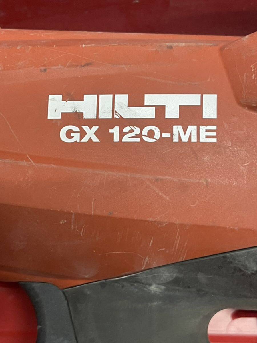  HILTI ヒルティ ガス式鋲打機 ガスネイラ GX120-ME 動作未確認(3412)の画像4