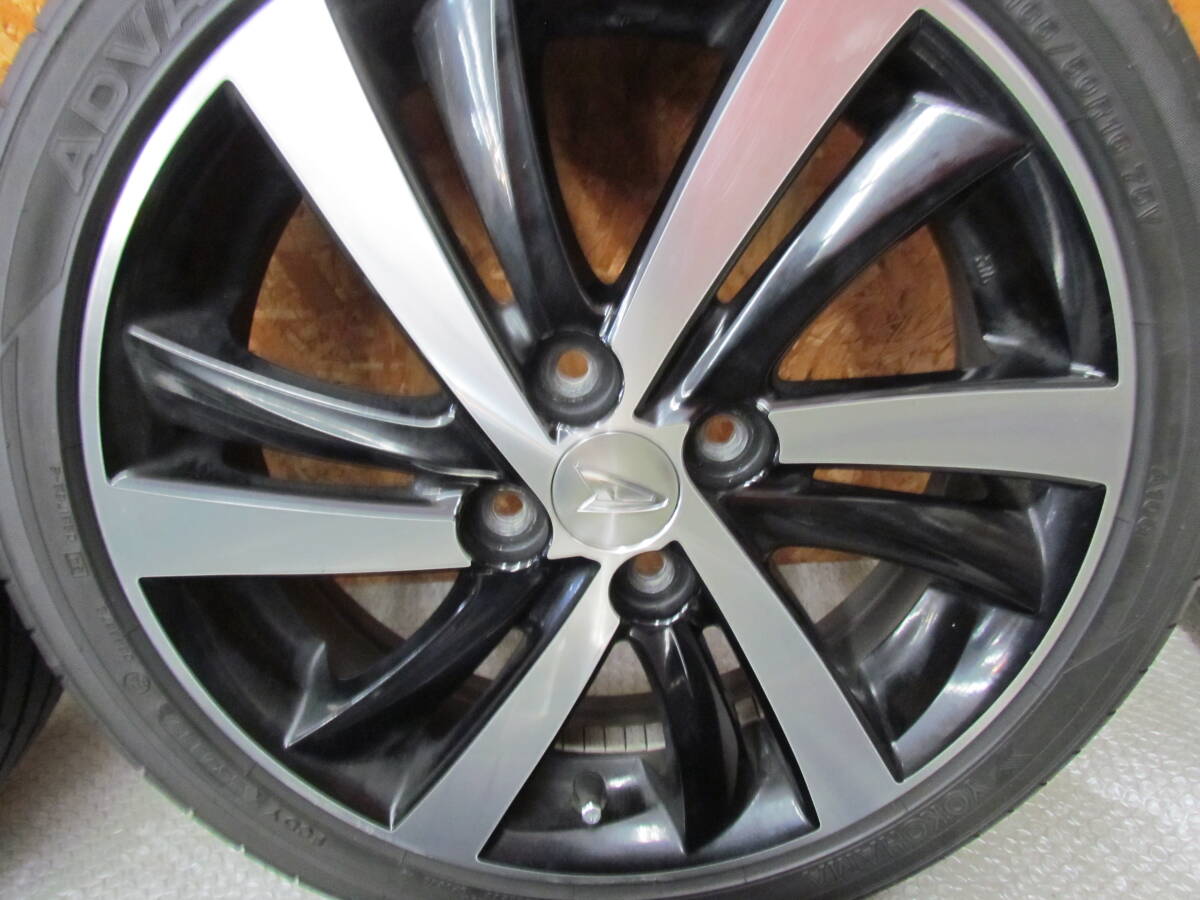TK-TJ④ Daihatsu original cast sport 16×4.5J+45 4H-100 tire * aluminium wheel set 4ps.