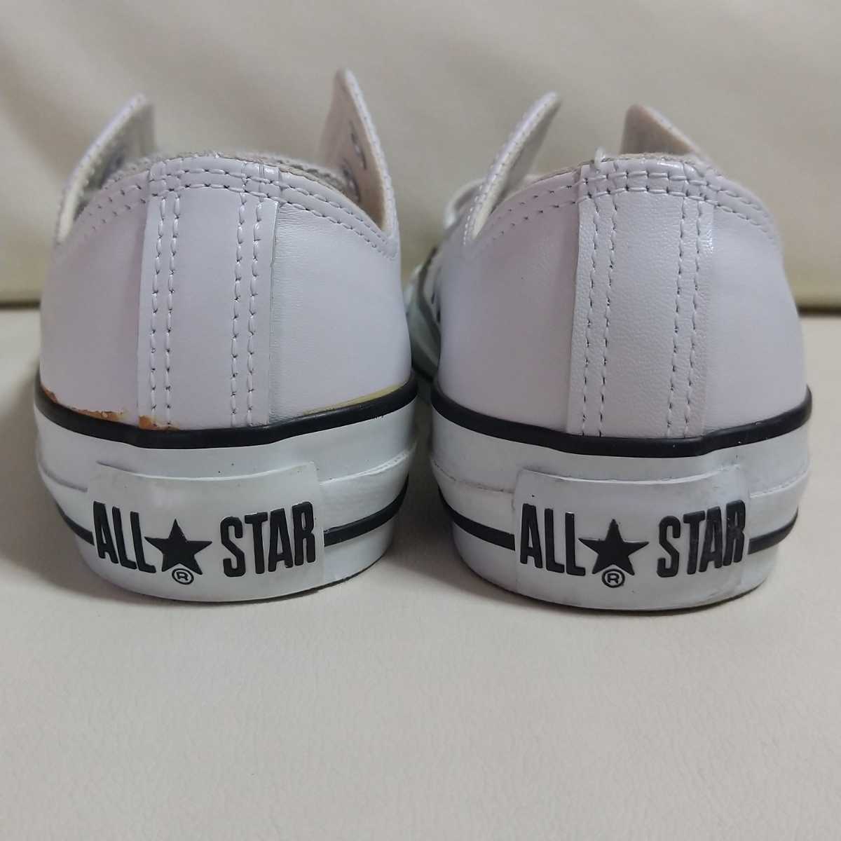 # prompt decision with translation new goods Converse all Star low Lo 22cm leather low cut white 1F