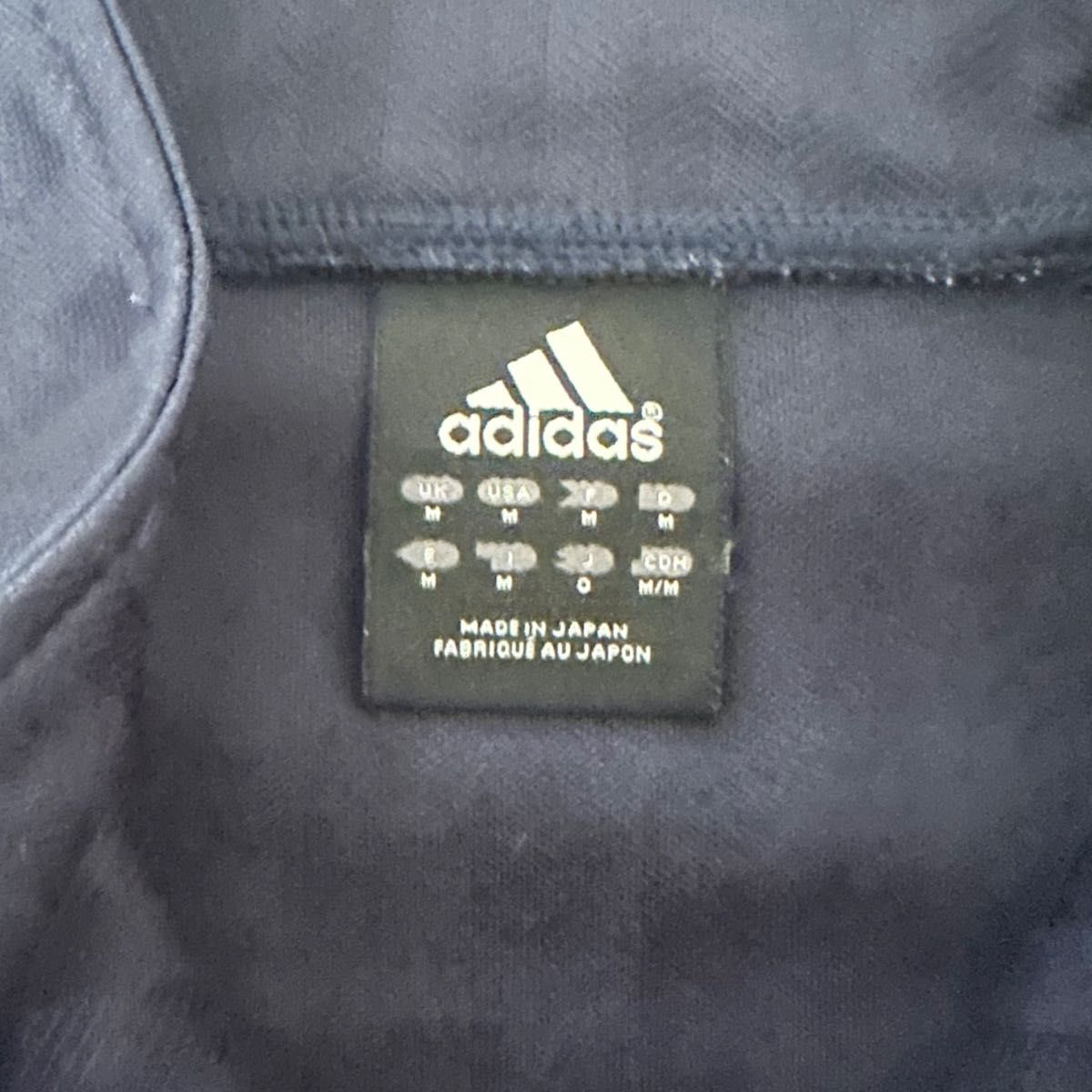 adidas アディダス メンズトラックジャケット USED サイズO（XL）濃紺