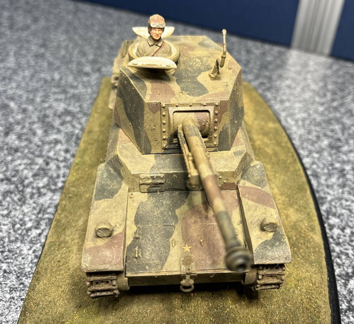 c30 戦車 日本陸軍三式中戦車 日本国 ガルパン 秘匿名称チヌ プラモデル 模型 ジオラマ モデラーズの画像6