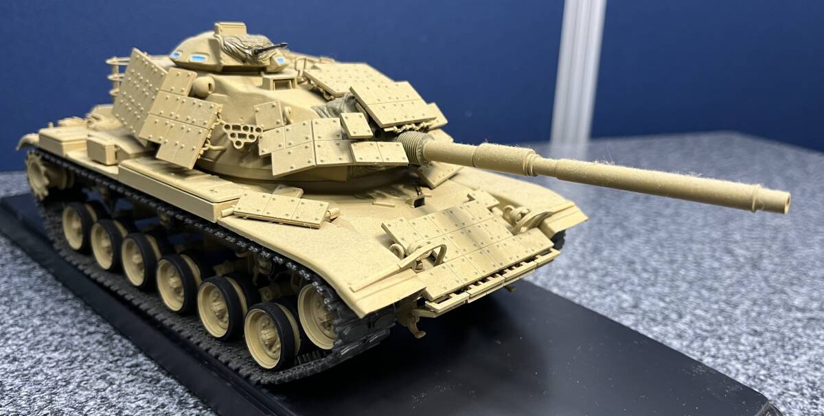 c55 戦車  M60A1リアクティブアーマー アメリカ戦車 1/35 ガルパン タミヤプラモデル 模型  ジオラマ モデラーズの画像6