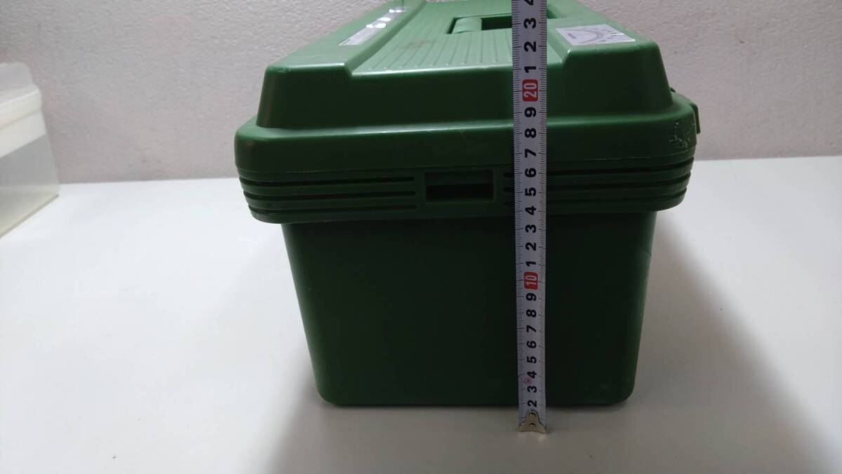 ｍ157 工具BOX 5個セット まとめ売り プラスチックボックス×3個 金属ボックス×2 工具箱/道具箱/作業箱/ＤＩＹ/職人/大工の画像10