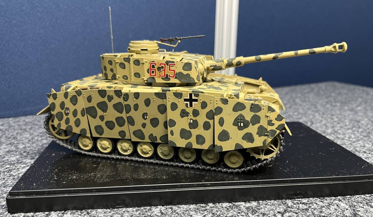 c72 戦車 ＷＷ．Ⅱドイツ軍Ⅳ号戦車Ｈ型 ガルパン  プラモデル 模型 ジオラマ モデラーズの画像2