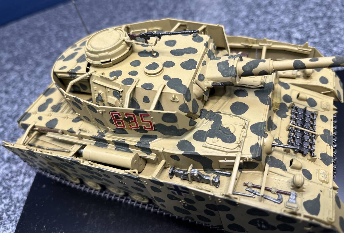 c72 戦車 ＷＷ．Ⅱドイツ軍Ⅳ号戦車Ｈ型 ガルパン  プラモデル 模型 ジオラマ モデラーズの画像9