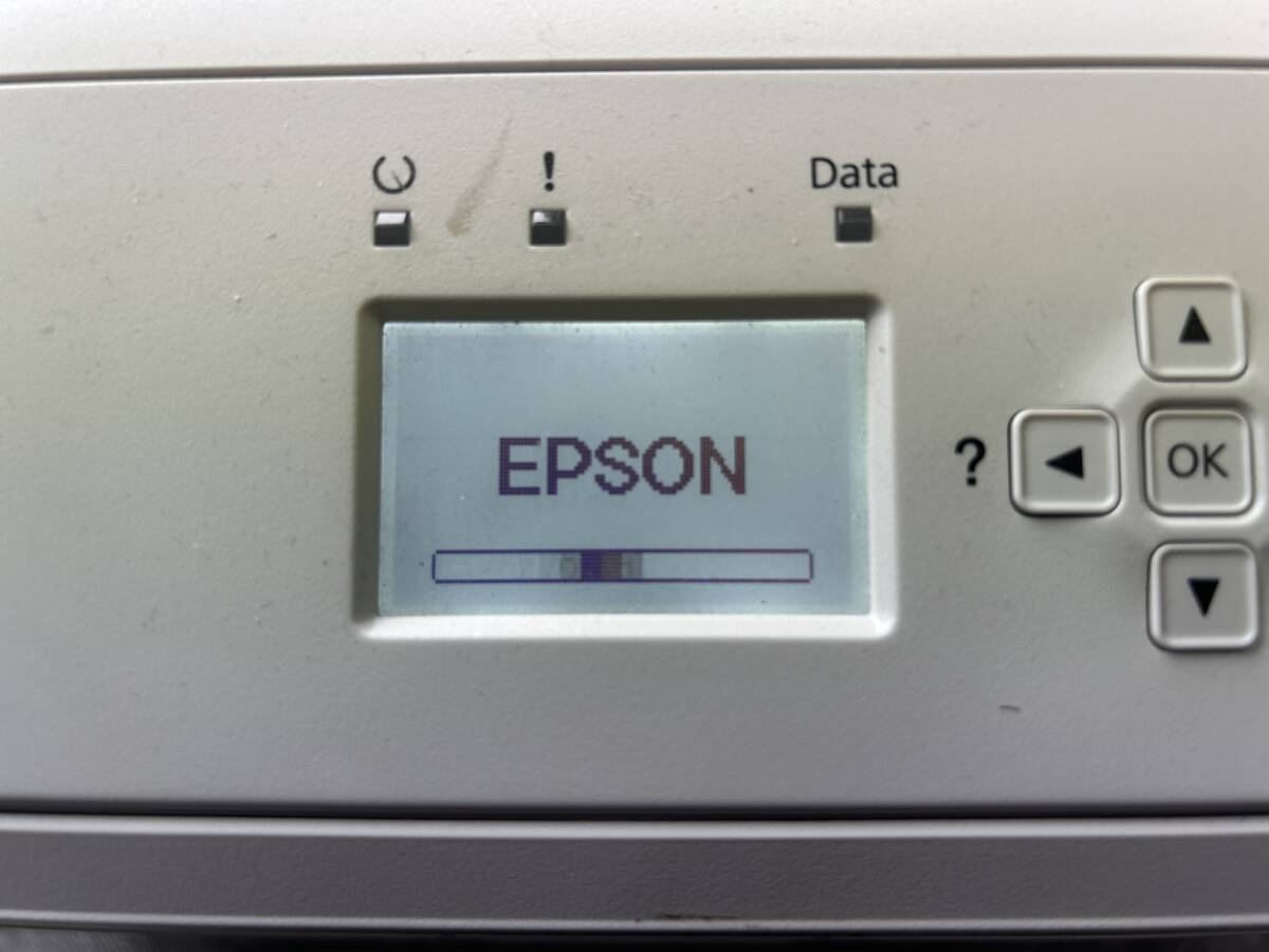 z78　【通電・動作確認済み】　EPSON エプソン　カラーレーザープリンター　LP-S6160　白色　プリンター　_画像10