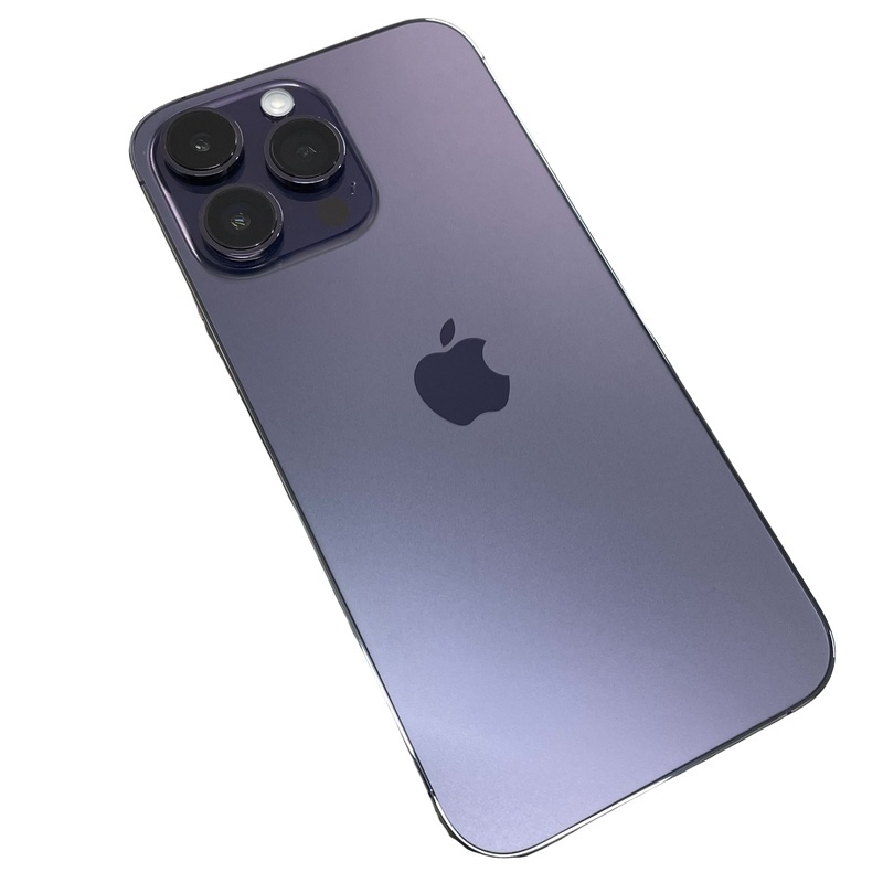 iPhone 14 Pro Max 512GB MQ9J3J/A ディープパープル SIMフリー Apple購入品【中古美品】12404K454_画像2