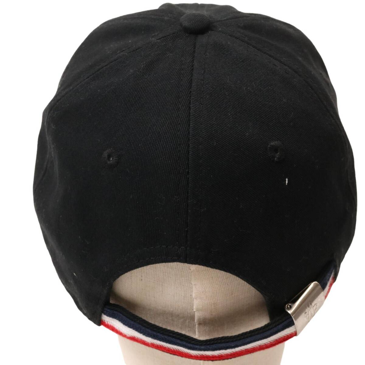 MONCLER モンクレール ロゴワッペン ベースボールキャップ 帽子 ※内タグ欠品 の画像5