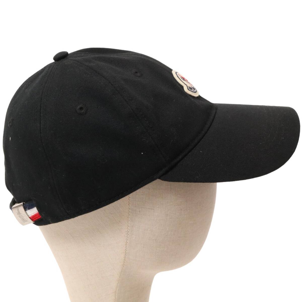 MONCLER モンクレール ロゴワッペン ベースボールキャップ 帽子 ※内タグ欠品 の画像3