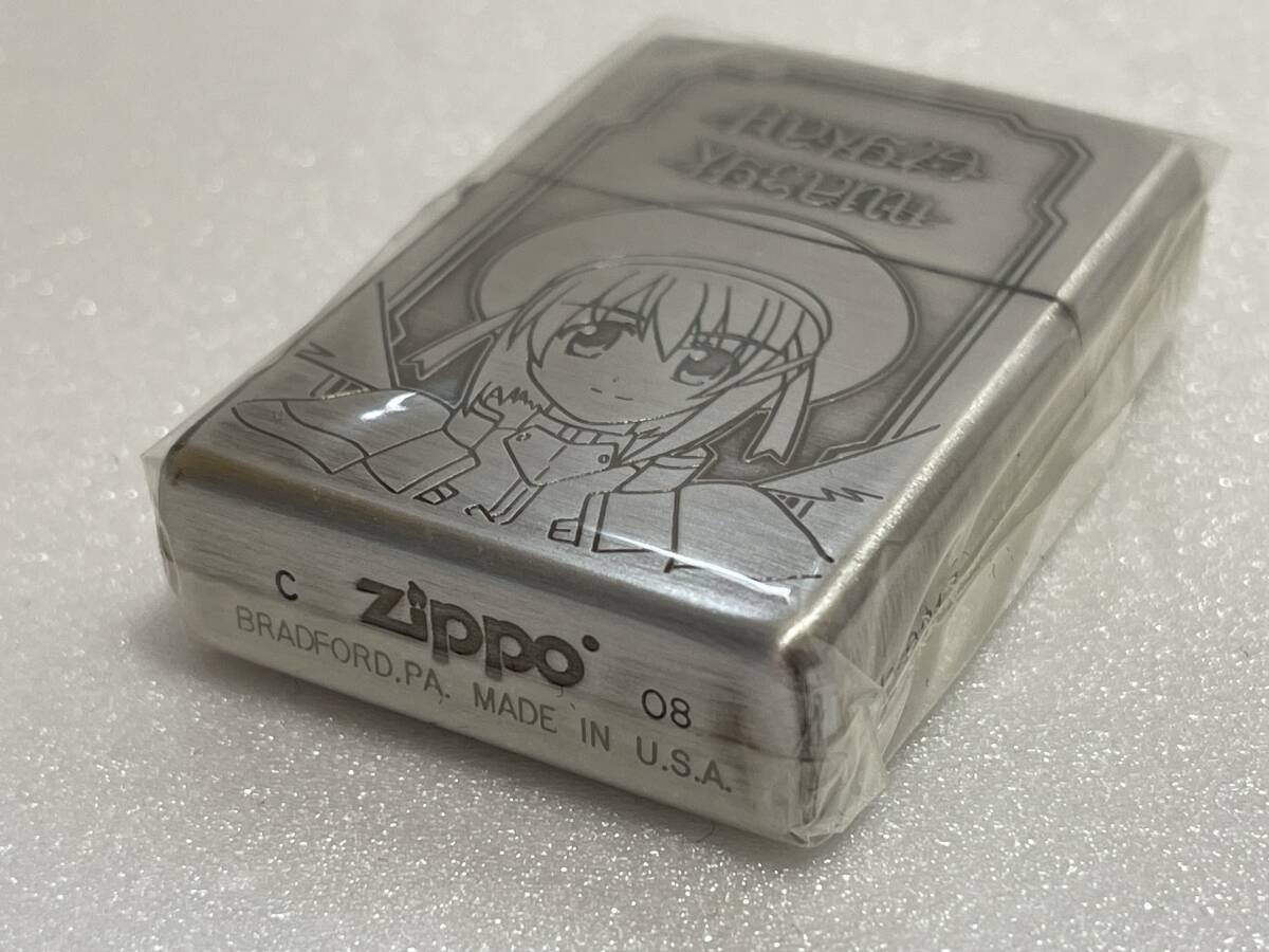 【未使用】魔法少女リリカルなのは Strikers 八神はやて ZIPPO ジッポー オイルライター 2008年製 の画像6