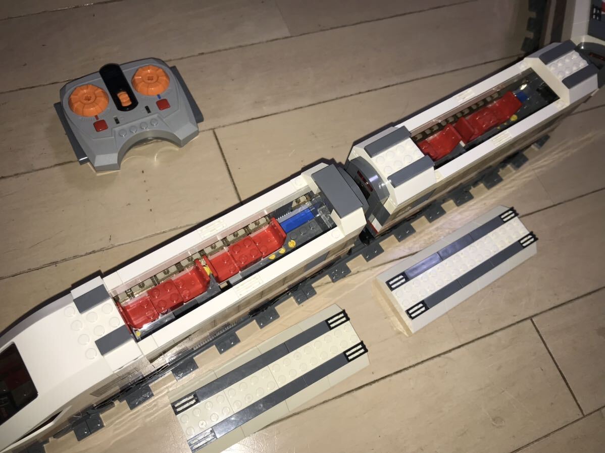 レゴLEGO 60051 ハイスピードパッセンジャートレイン　中古　リモコン動作OK_画像3