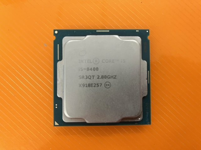 Intel Core i5-8400(2.8GHZ) SR3QT CPU LGA1151 動作OK品 97894の画像1