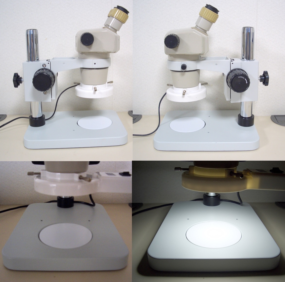 ニコン双眼実体顕微鏡 SMZ-1 美品 LED落射照明付 60倍まで明るく鮮明_画像4