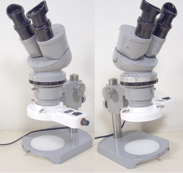 ニコン ズーム双眼実体顕微鏡 貴重なSMZ-6 美品 LED照明付 40倍も明るく鮮明_画像1